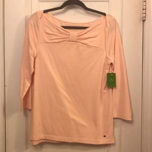 Kate Spade Pink Bow Top NWT SizeL